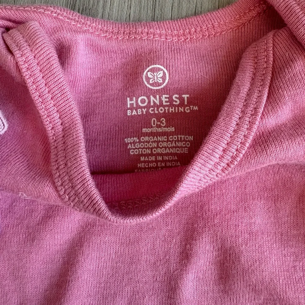Honest Baby Onesie Bundle- Size 3M - Picture 2 of 2